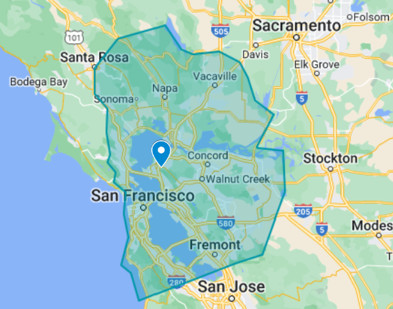 Service Area Map